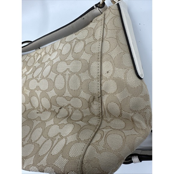 COACH CELESTE CONVERTIBLE HOBO IN SIGNATURE CANVAS (COACH F58284) - Picture 5 of 9